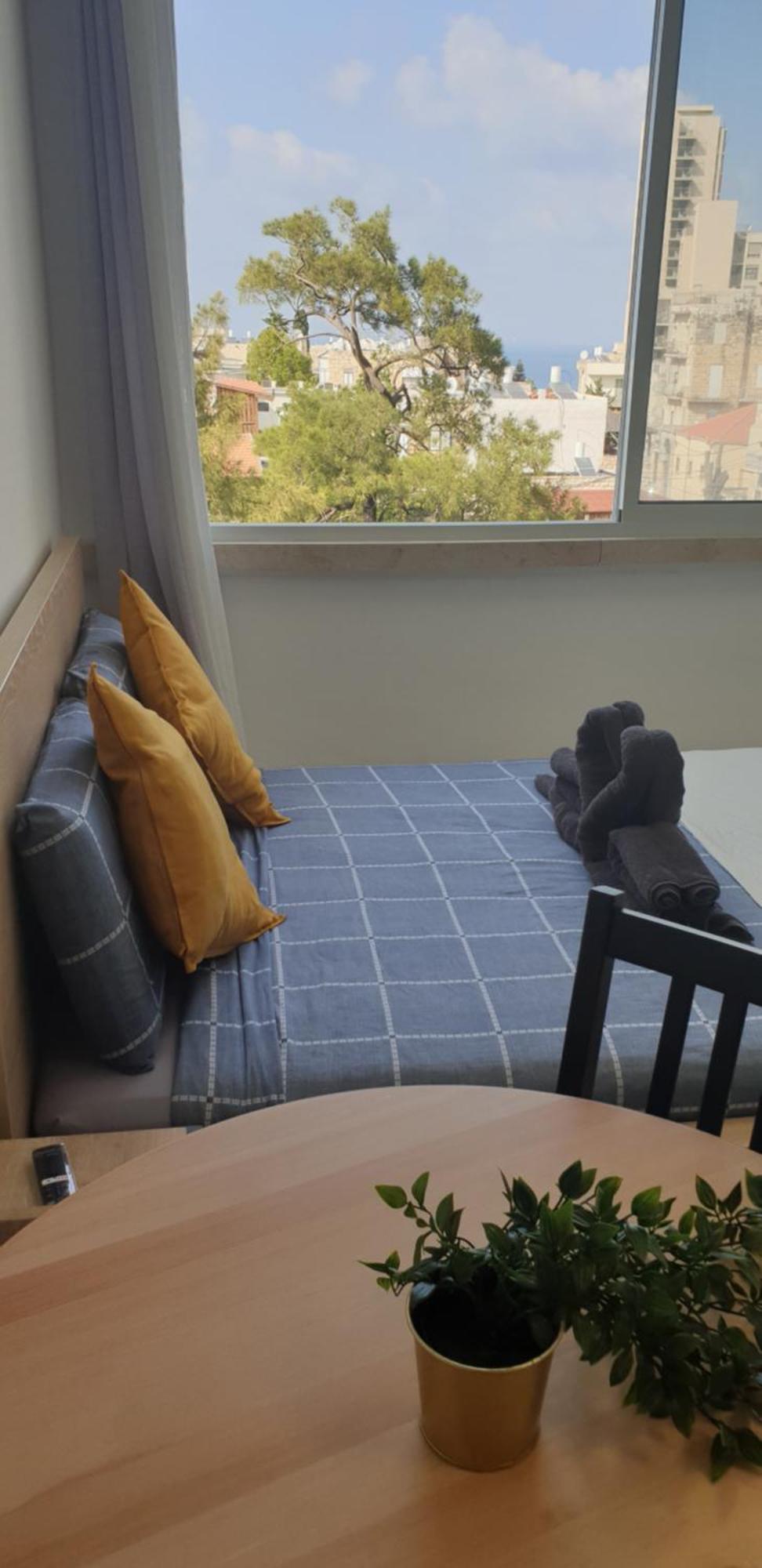 Maya New Guest House -Panoramic Sea&Citycentre View, Haifa Rum bild